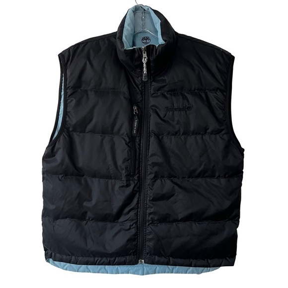 Timberland Weathergear Duck Down Reservable Puffer Vest - Picture 3 of 15